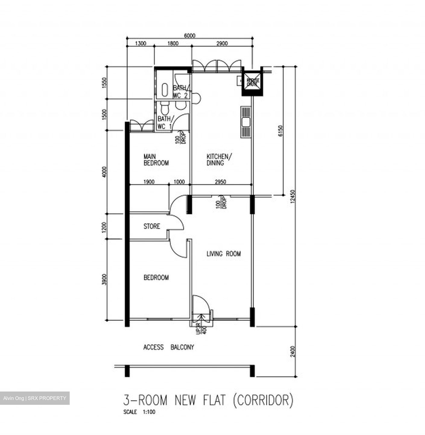Blk 701 Chong Pang Green (Yishun), HDB 3 Rooms #587663151